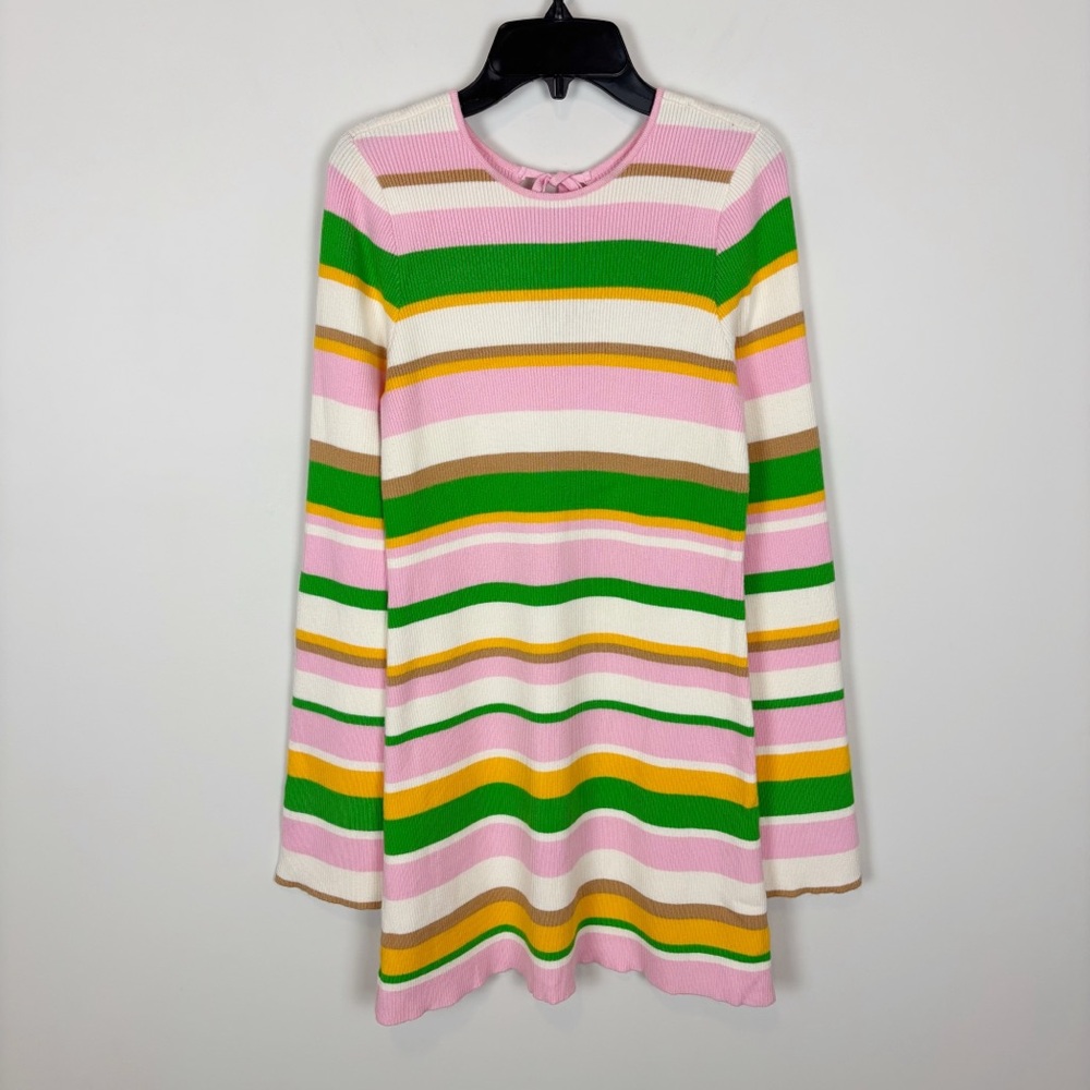 Show Me Your MuMu Away Mini Dress in Multi Rib Knit Size M - Picture 2 of 11